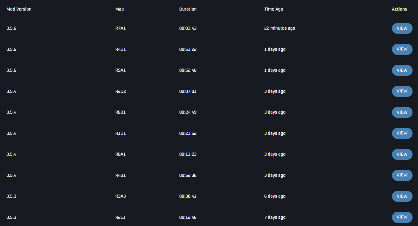 Match history image